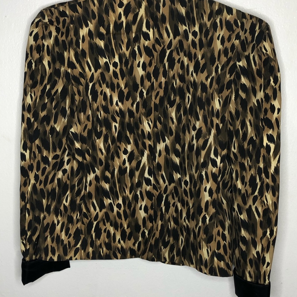 Kardashian Kollection Leopard Print Blazer - Picture 2 of 7